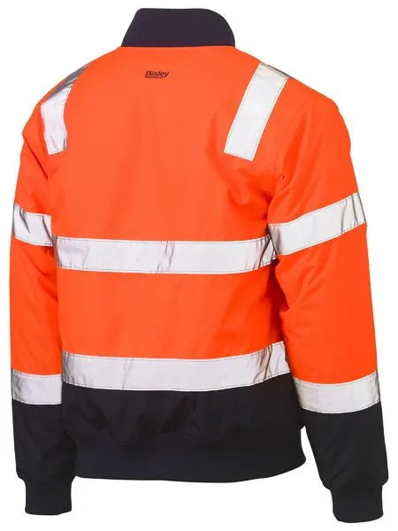 Taped Hi Vis Bomber Jacket With Padded Lining - BJ6730T