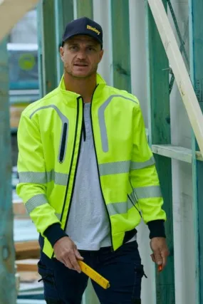 Taped Hi Vis Soft Shell Bomber Jacket - BJ6979T