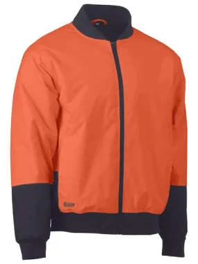 Two Tone Hi Vis Bomber Jacket - BJ6730