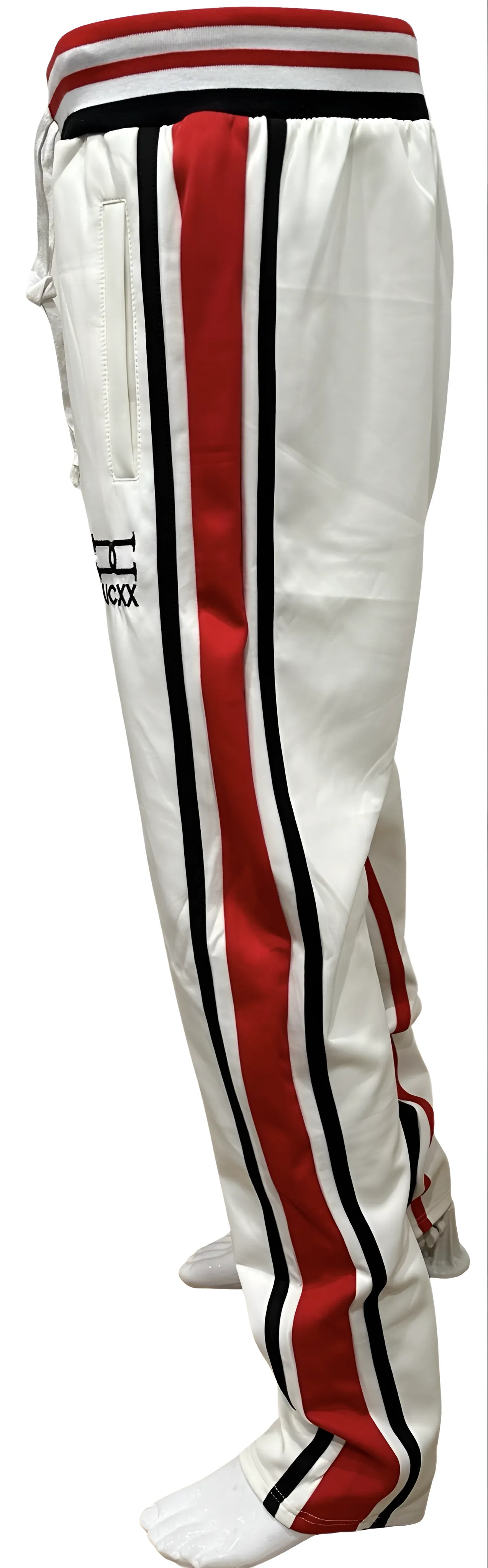 ^UCXX^ (WHITE-MULTI) TRACK PANTS (ACTIVEWEAR)