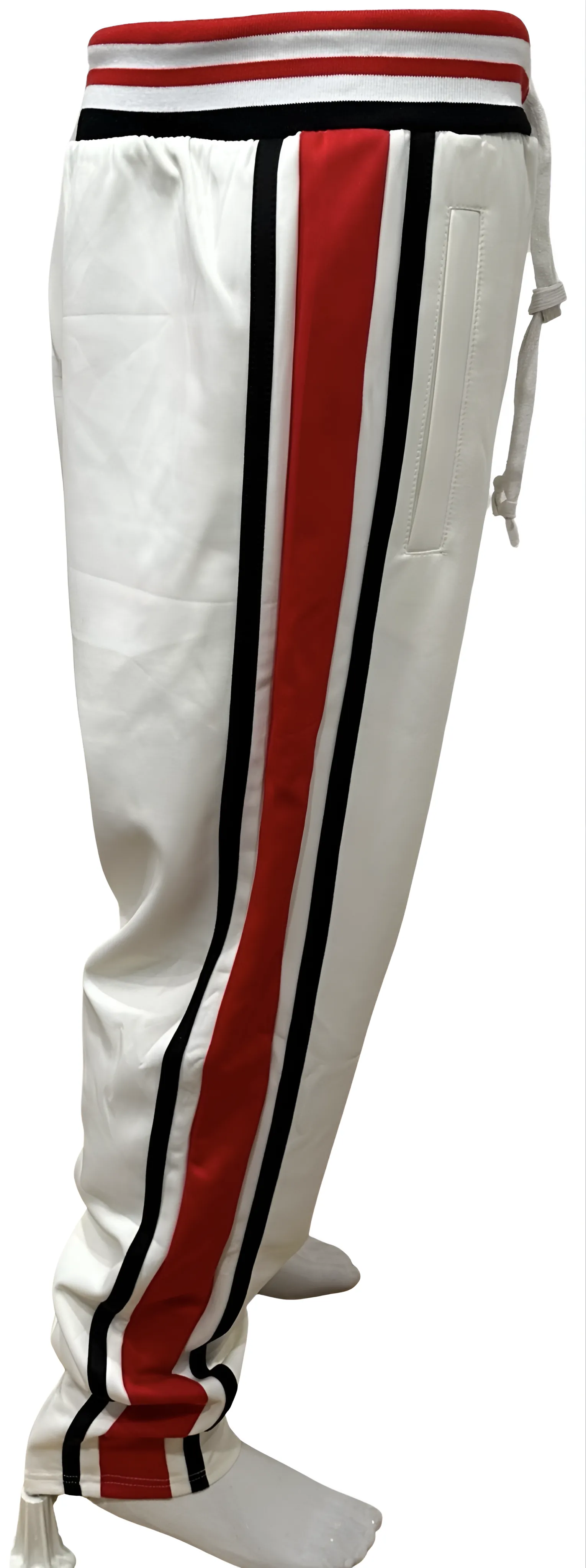 ^UCXX^ (WHITE-MULTI) TRACK PANTS (ACTIVEWEAR)