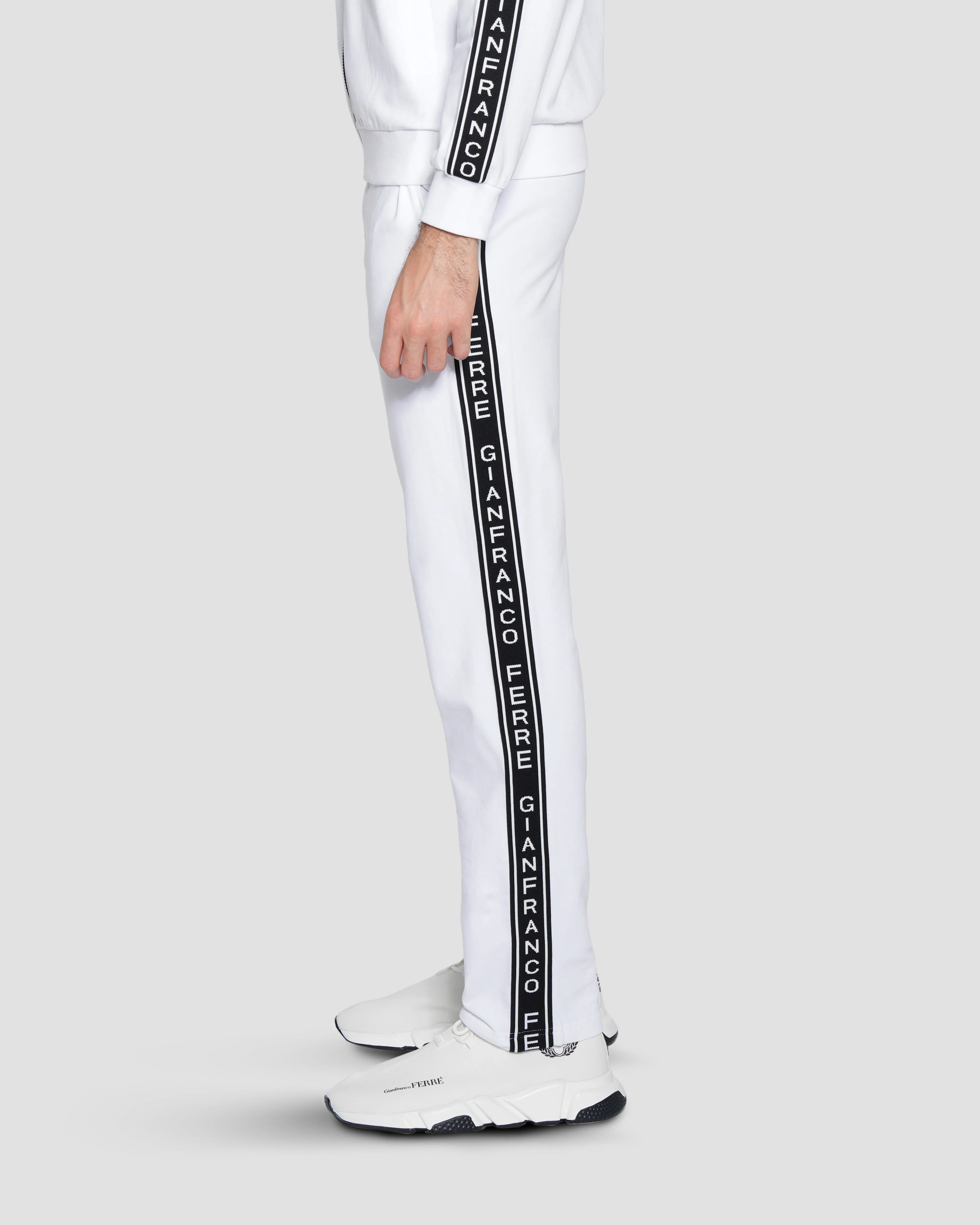 Woven Logo Tape Track Pants